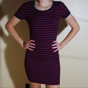 Striped T-Shirt Dress